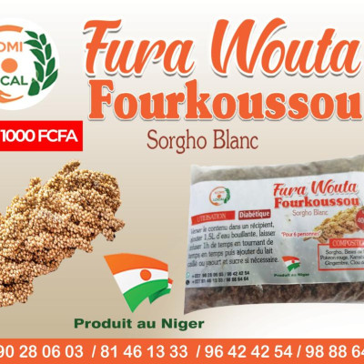 Fura- wouta ( Fourkoussou) sorgho blanc