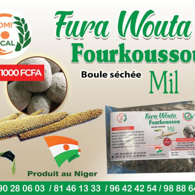 Fura- wouta ( Fourkoussou)  boule séchée Mil